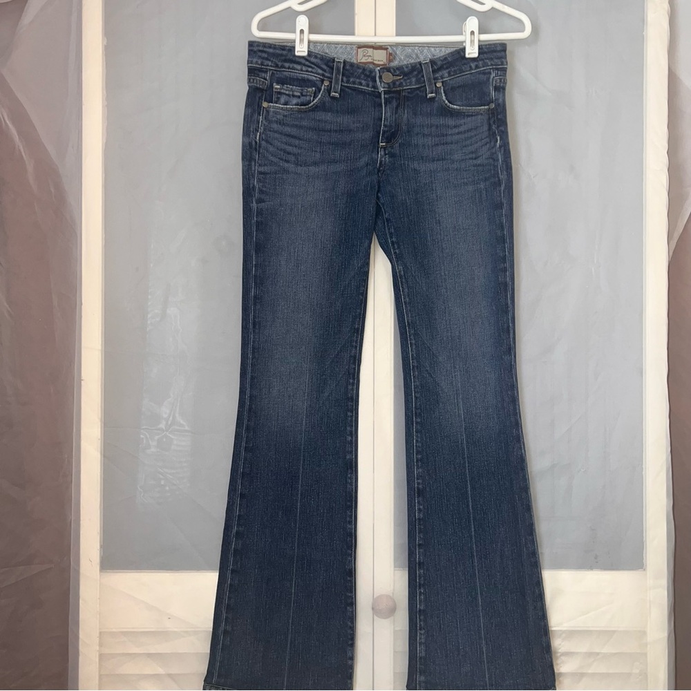 Paige Premium Denim Laurel Canyon Bootcut Stretch Jeans 29x31 Medium Wash Y2K